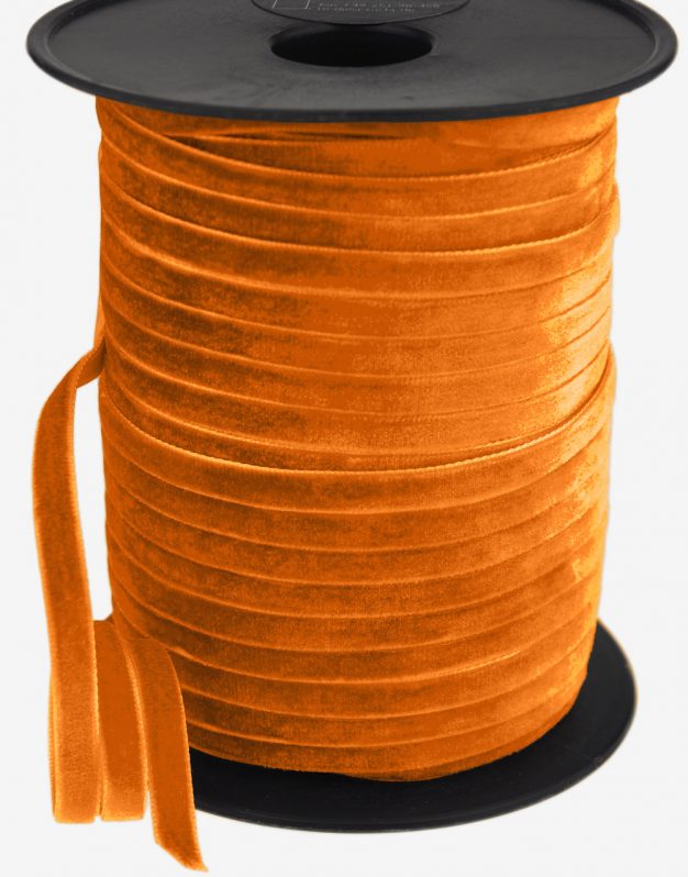 samtband-gewebt-orange-schimmernd-hochwertig