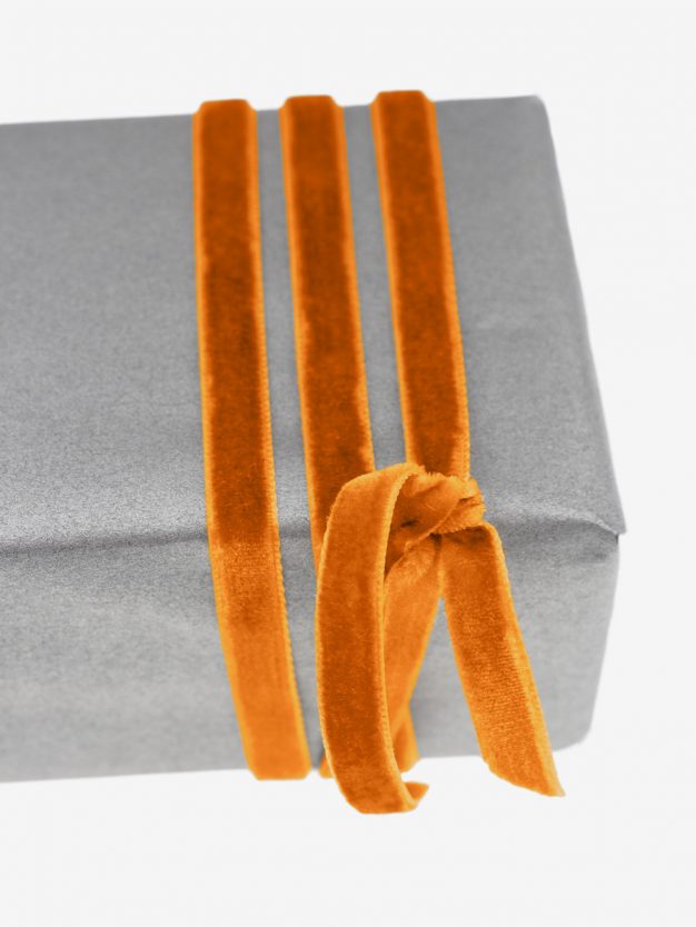 geschenkband-samt-gewebt-orange-schimmernd-hochwertig